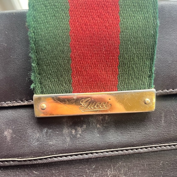 Gucci Web Wallet with Box - Picture 4 of 13